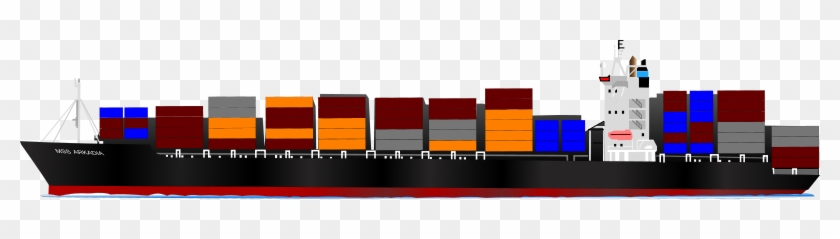 Vessel - Clipart - Feeder Ship #922347