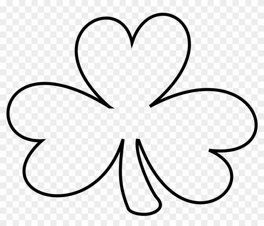 Shamrock Clipart - Shamrock Outline #922558