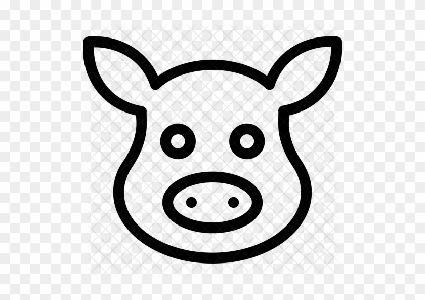 Pig Icon - Tapir #922577