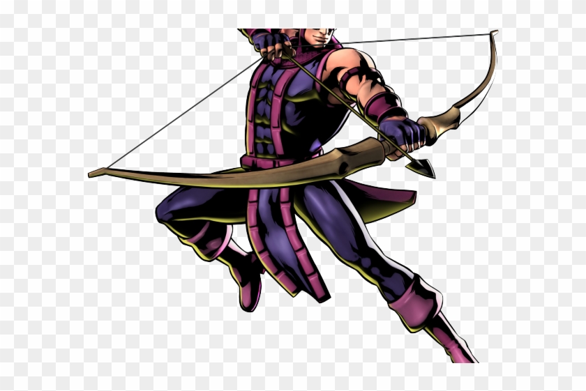 Hawkeye Clipart - Ultimate Marvel Vs Capcom 3 #922592