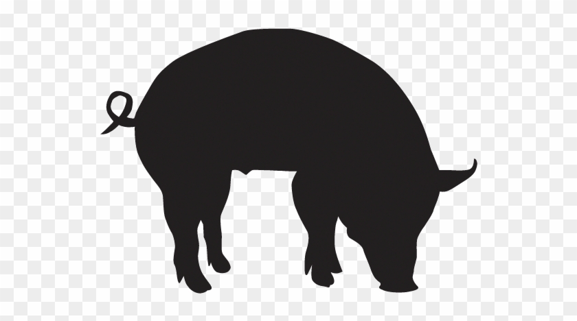 Twitter - Pig Silhouette Png #922645