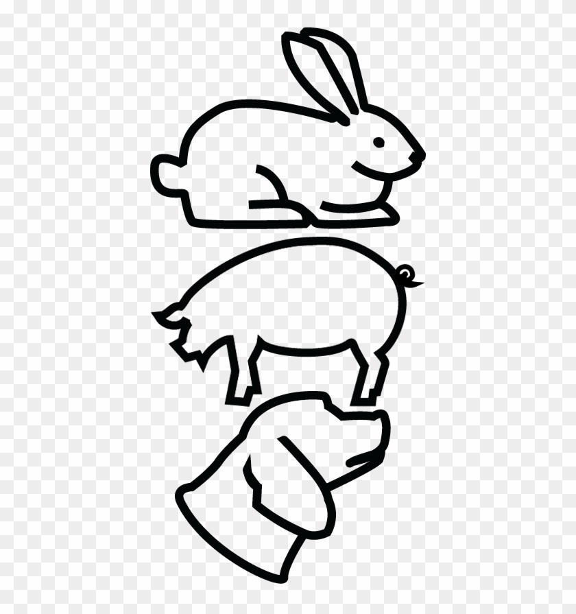 Black And White Pig Clip Art #922648