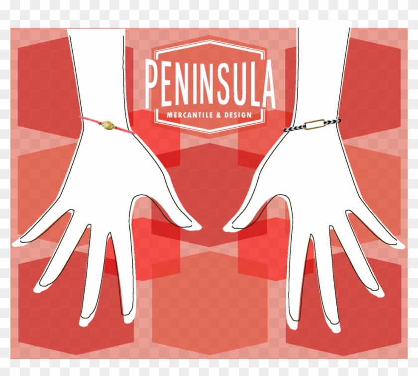 Peninsula Mercantile Jewelry Ad Graphic Design Vintage - Illustration #922650