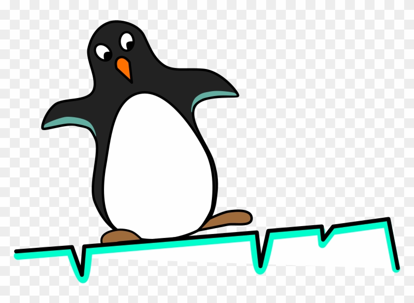 Pimp Clipart Free For Download - Penguin On Iceberg Clipart #922659