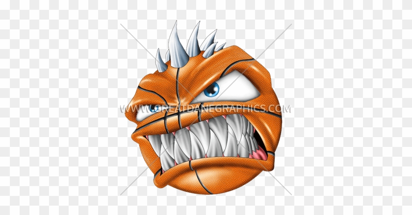 Monster Basketball - Monster Basketball Mens Printed T-shirt Sport Ball #922671