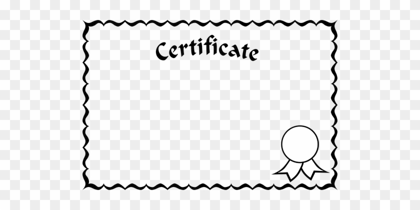 Certificate Certification Credential Docum - Certificate Borders And Frames #922793