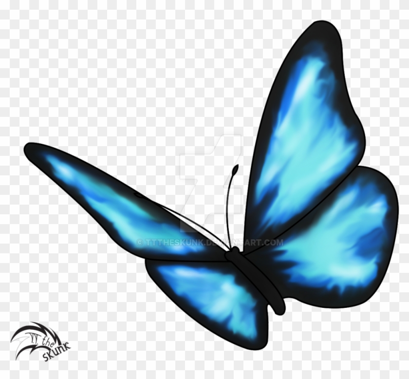 Life Is Strange Butterfly By Tttheskunk On Deviantart - Blue Butterfly Life Is Strange #922832