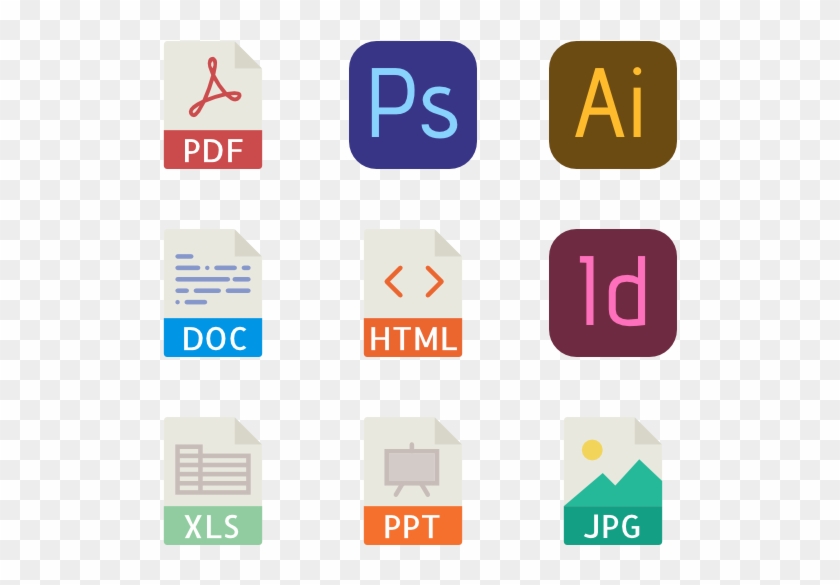 File Types 40 Icons - Pdf Icon Png Small #922943