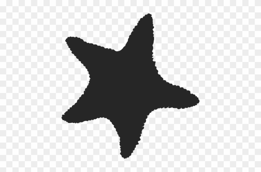 Starfish Silhouette 1 Transparent Cliparts - Siluetas De Animales Del Marinos #923271
