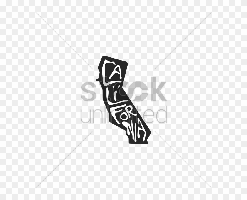 California State Map Vector Image - Vector Graphics #923273
