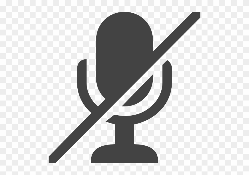 Mute Microphone Free Icon - Microfono Mute #923445