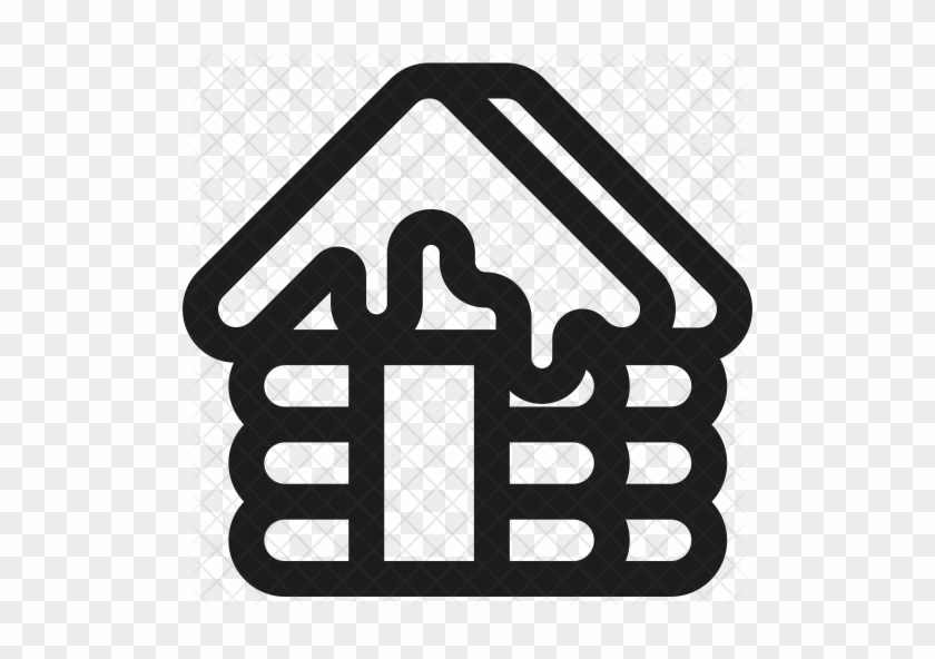 Wooden Cabin Icon - Wooden Cabin Icon #923479