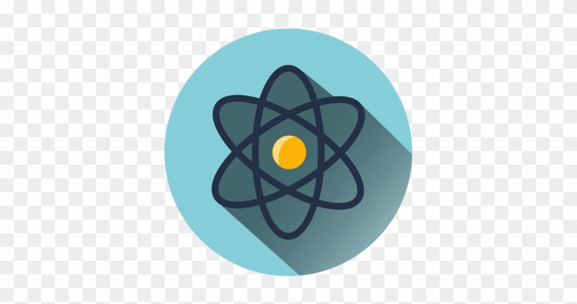 Atomic Circle Icon Transparent Png - Molecula Png #923492