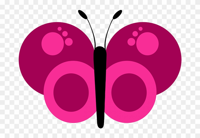 Cartoon Butterfly Clip Art - Pink Butterfly Tote Bag #923516