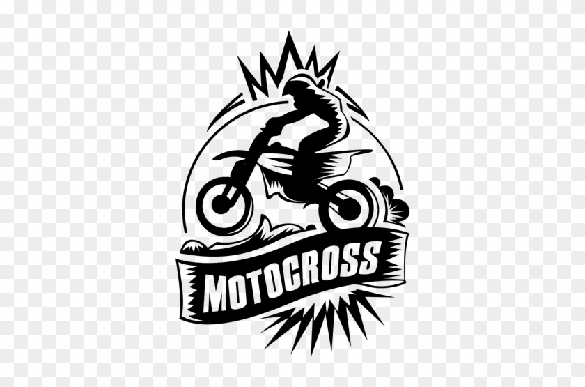 Motocross Clipart Transparent - T Shirt Design Vector #923619