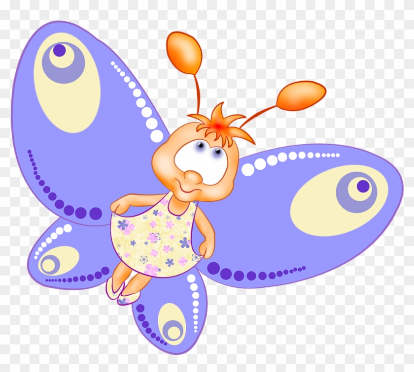 Яндекс - Фотки - Butterfly Cartoon Png #923625