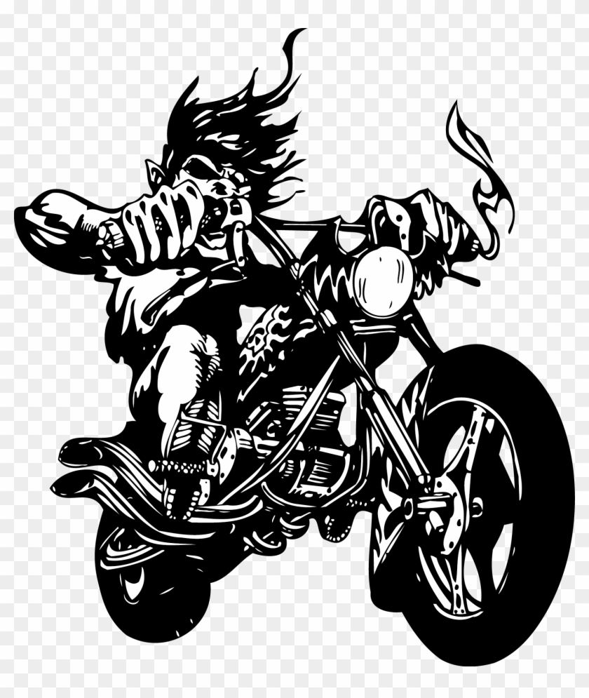 Wall Decal Sticker Motorcycle Label - Monster Stickers For Bikes #923636