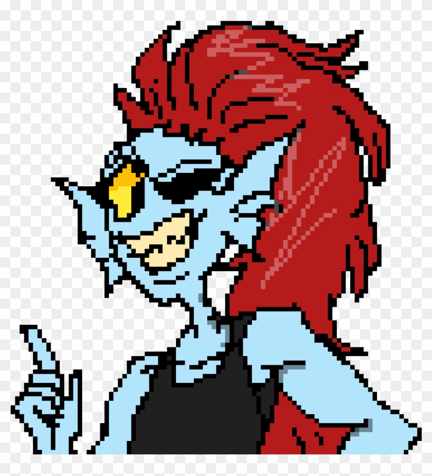 Undyne Traced - Illustration #923637