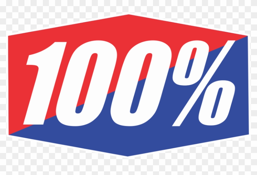 100% Logo - Logo 100 Motocross #923663