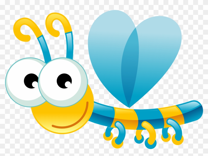 Insect Euclidean Vector Cartoon - Cartoon Drangonfly Shower Curtain #923800