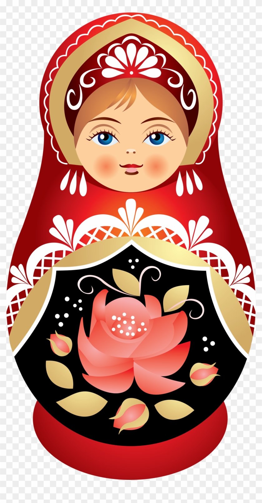 Matryoshka Doll Png - Russian Nesting Dolls Clip Art #923862