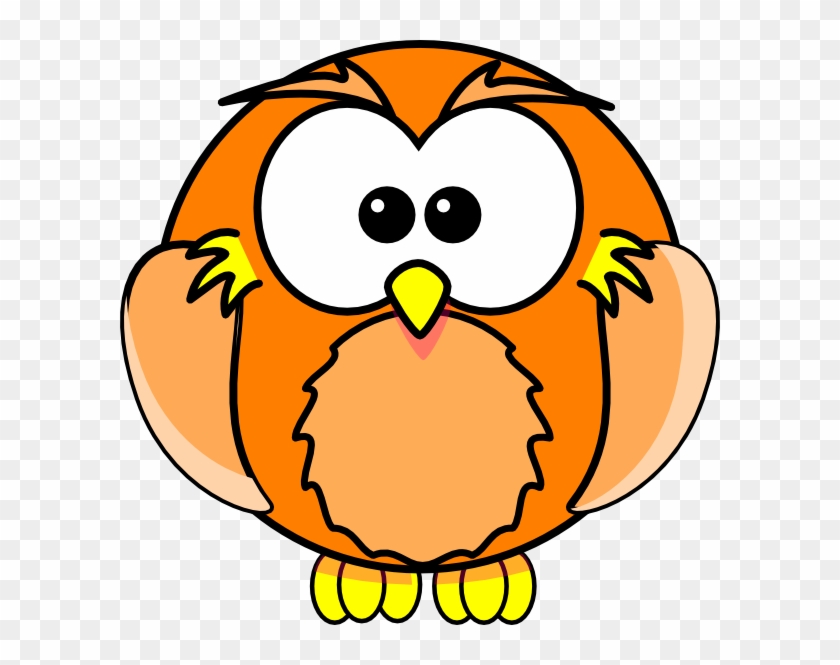 Orange Owl Clip Art - Orange Owl Clip Art #924078