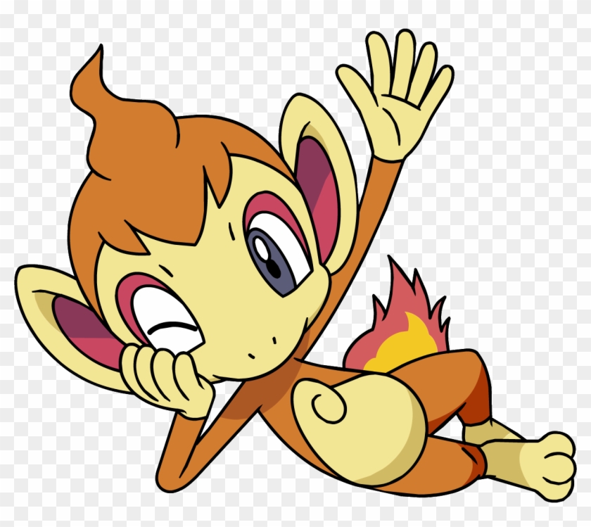 Fire Monkey Pokemon 35 Fit Max H 1536 W S Fire Monkey - Pokemon Chimchar Png #924157