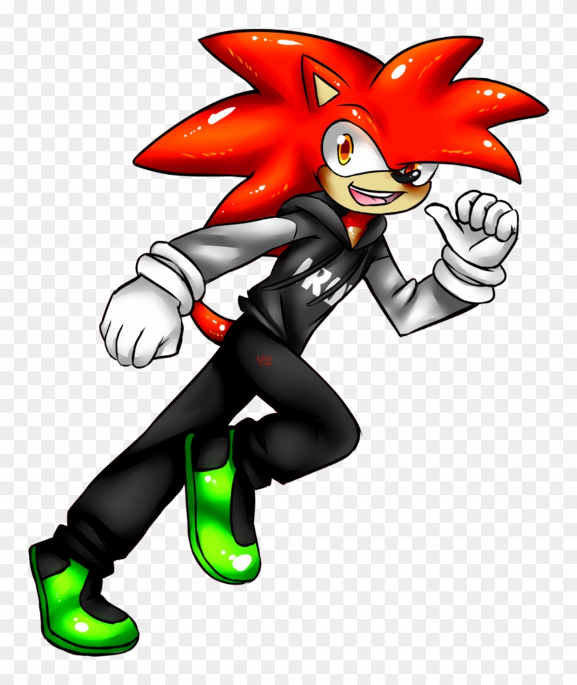 I'm The Red Head Hedgehog, Iron By Viibe - Cartoon #924197