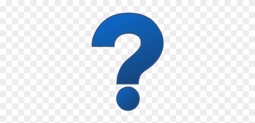 A Brochure Commonly A Small Book Or Magazine Containing - Blue Question Mark Png #924207
