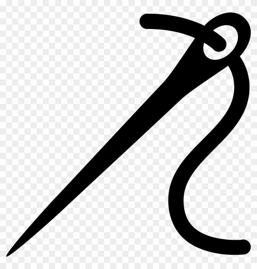 Needle Icon - Sewing Needle Clip Art #924224