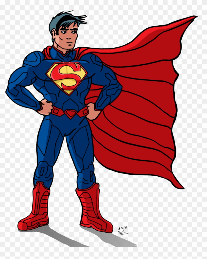 Superman Clip Art Quest - Superman Cartoon New 52 - Free Transparent PNG  Clipart Images Download