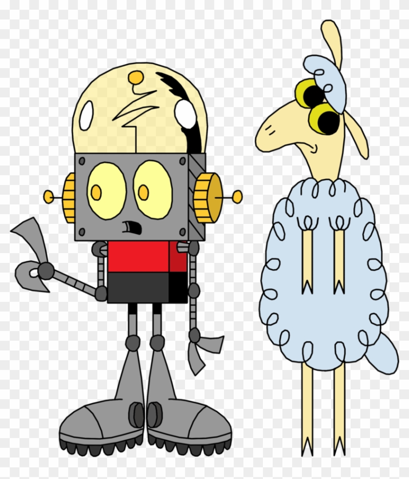 Robot Jones And Sheep By Silviagunner - Cartoon Network Robot Jones #924312