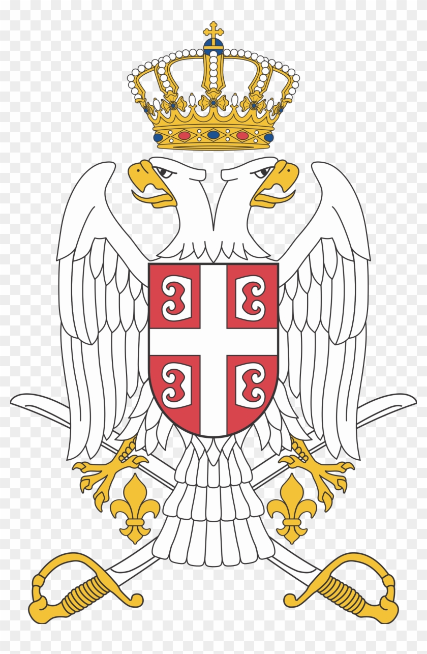 Open - Serbia Coat Of Arms - Full Size PNG Clipart Images Download
