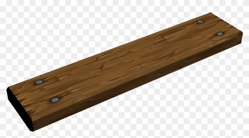 I Created The Wooden Rail Holder At The Left Side To - Plank #924383