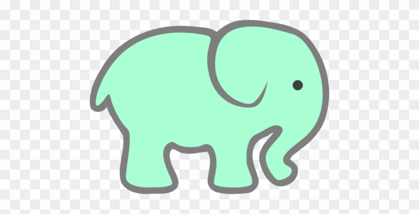 Baby Elephant Vector - Elephant Drawing For Baby #924426