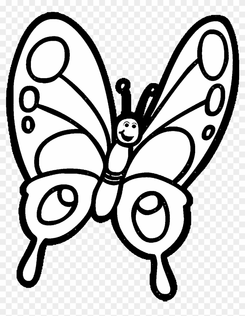 Butterfly Clipart Black And White Clipartandscrap - Butterfly Black And  White - Free Transparent PNG Clipart Images Download