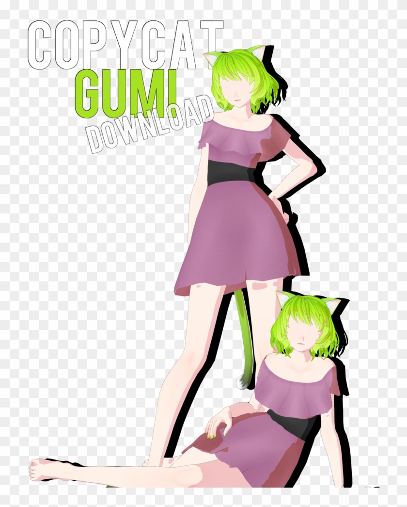 Copycat Gumi {download} By Nana-amane - Cartoon #924605