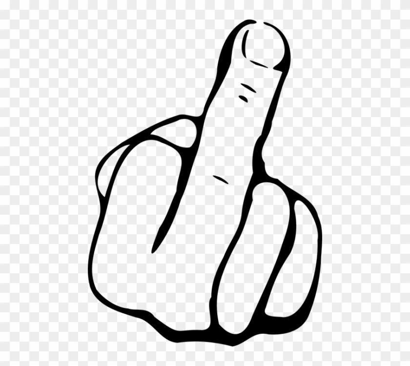 Free Png Middle Finger Clipart Png Images Transparent - Middle Finger Png #924670