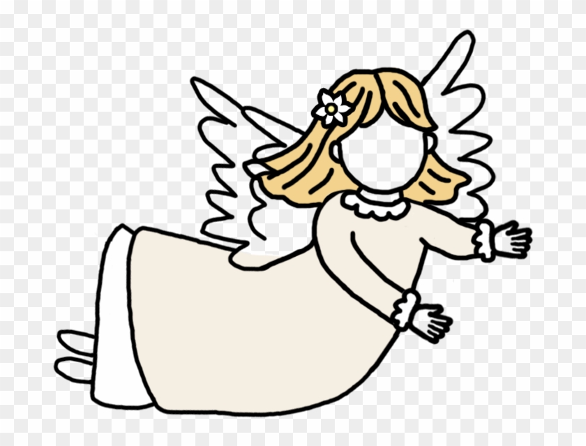 Angel Personalized Christmas Ornament - Cartoon #924749