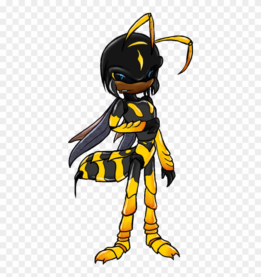 Saxon The Wasp By Planet-spatulon - Sonic The Hedgehog Wasp #924757
