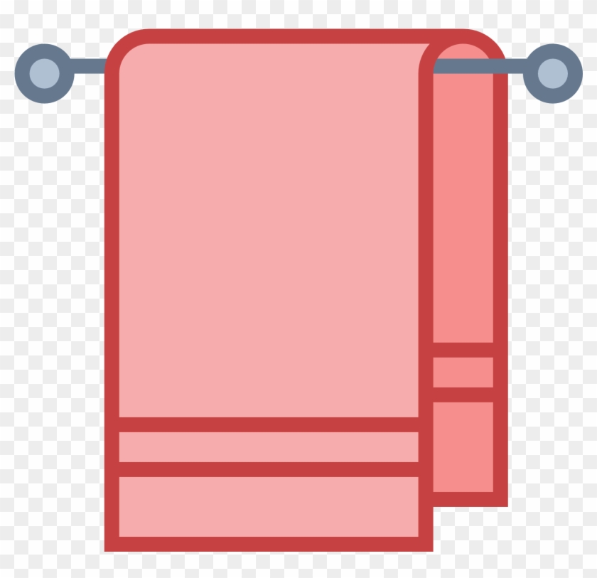 Door Clipart Rectangular Object Pencil And In Color - Towel Icon #924827