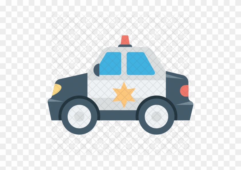 Cop Icon - Police Car #924824