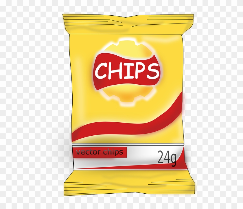 Snacks Clipart In Snack Collection - Generic Bag Of Chips - Full Size ...