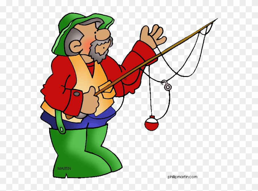 Caol Clipart Different Occupation - Fisherman Clipart #925026