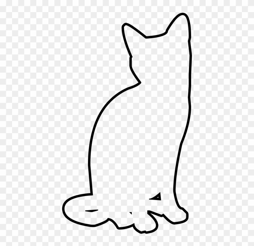 Outline Of A Cat - Cat #925070