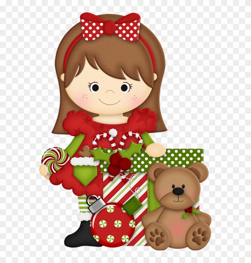Peppermint Pattieschristmas Clipartchristmas - Christmas Girl Clipart #925100