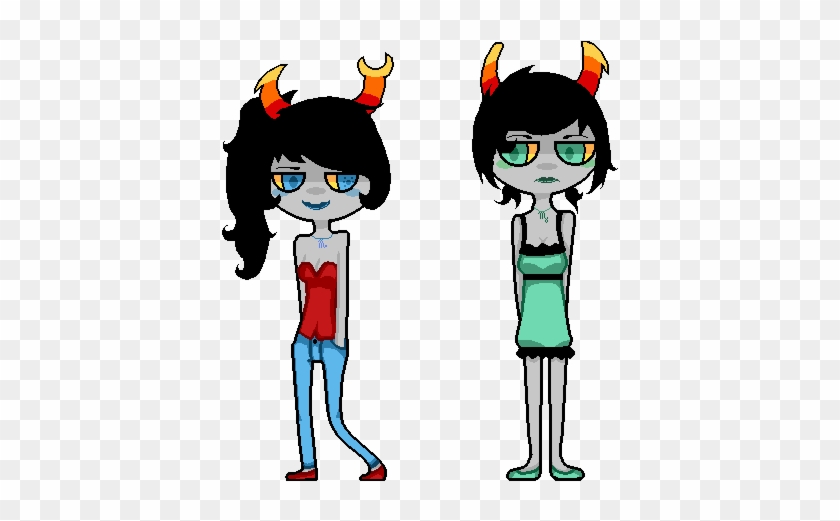 Vriska And Kanaya By Adolescentgamer - Homestuck #925112