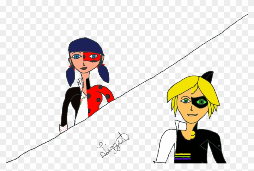 Marinette Dupain-Cheng Adrien Agreste Drawing Miraculous Ladybug, ladybug  transparent background PNG clipart