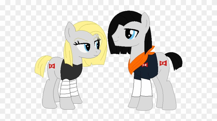 Android 18 And Android 17 Ponyfication Dbz By Romiflutterapple - Dbz Android 17 X Android 18 #925170
