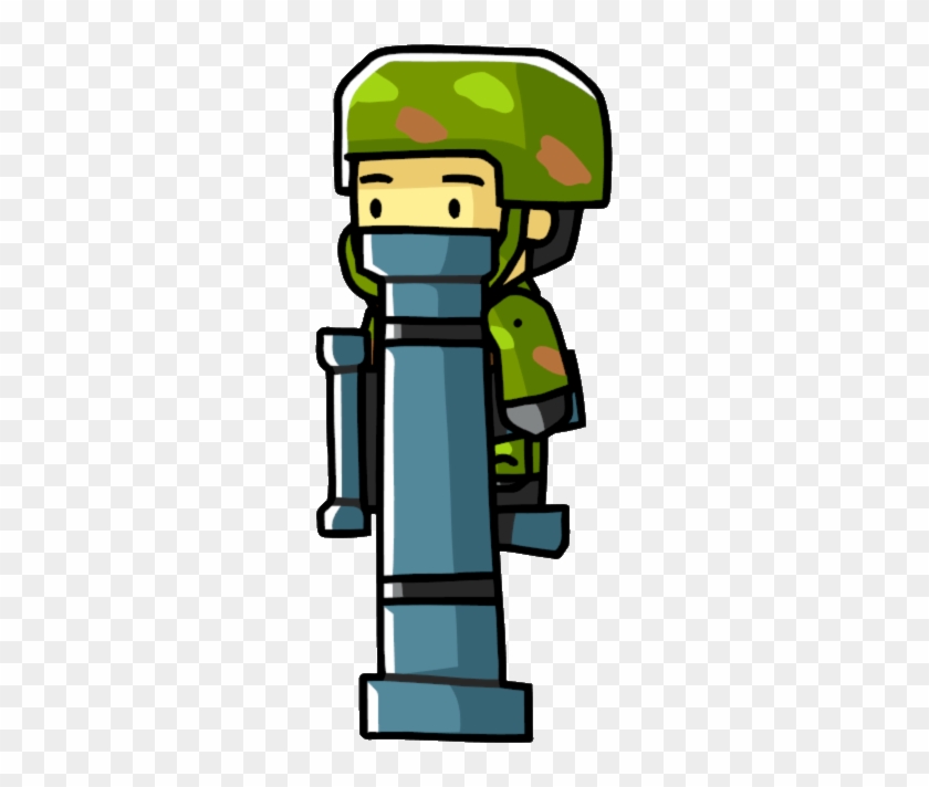 Rocket Infantry - All Scribblenauts Military People #925175